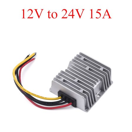 DC 12V - 19V/24V/36V/48V Tehomuunnin 3A 5A 8A 10A 12A 15A 20A Boost-säädin Step-Up Jännitelähdemoduuli autoon