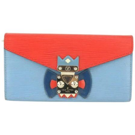 Louis Vuitton Vintage, Pre-owned Leather wallets Rood, Dames, Maat:ONE Size