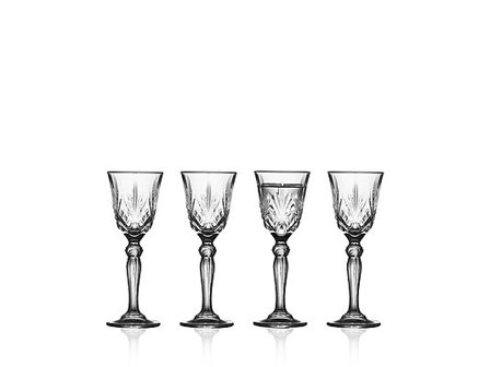 LYNGBY GLAS Snapseglass Melodia 5cl 4stk
