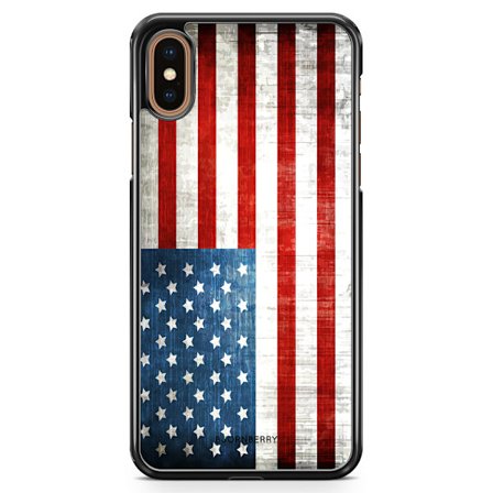 Bjornberry Skal iPhone XS Max - USA Flagga