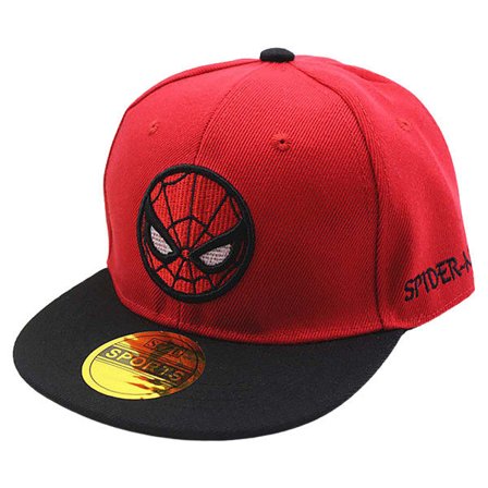 Spiderman Boy Girl Baseball Cap Snapback Sports Hat för barn
