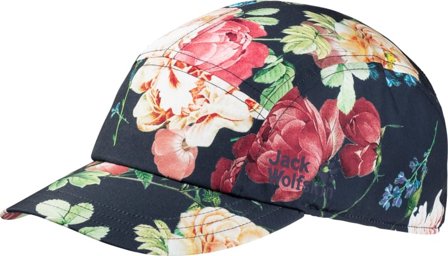 Jack Wolfskin Women's Flower Cap Women caps Blue OneSize