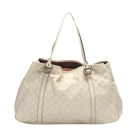 Gucci Vintage GG Signature Twins Tote Taske inbo, Dame Vintage Tasker, Størrelse: ONE Size