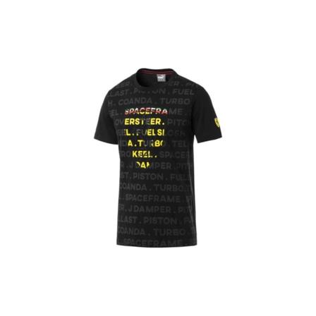 Shirts Puma Ferrari Big Shield Tee Svarta 176 - 181 cm/M