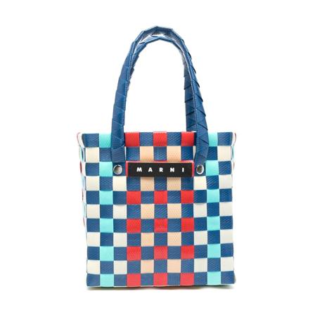 Marni Tote Bags Blå, Dame Indkøbstasker, Størrelse: ONE Size