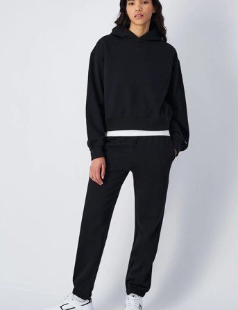 Champion Elastic Cuff Pants - Black - XS