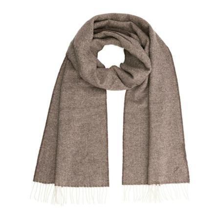 Stenströms, Wool scarf Bruin, Heren, Maat:ONE Size