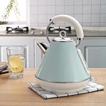 Elektrisk Kande Te Kaffe Pot Vand Samovar Opvarmet Grøn