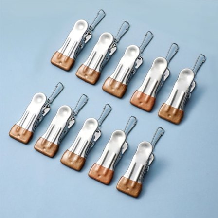 10kpl Kuivausklipsit Vaatteiden kuivausripustin GOLD