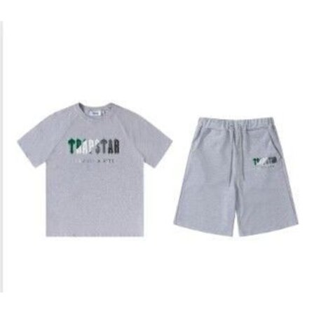 Mäns mode T-shirt lös mångsidig sport set 25