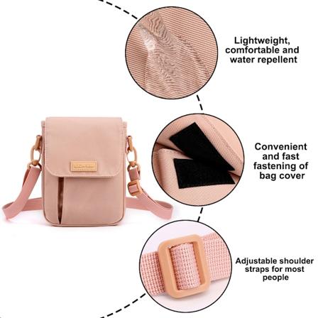 Mobilväska Crossbody-väska för kvinnor En liten miniväska