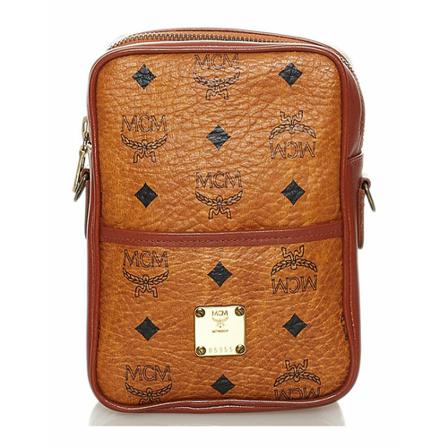 MCM Pre-owned, Shoulder Bags Bruin, Dames, Maat:ONE Size