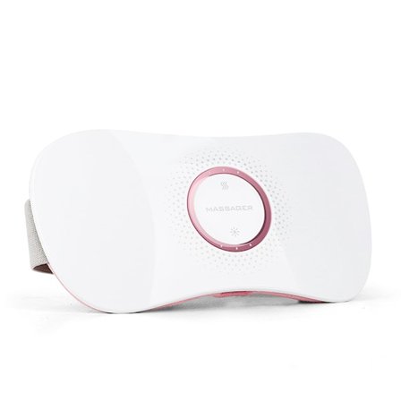 Vartalomassageri | Tärinä I Infrapuna/Lämpöterapia hiilikuidusta | Säädettävä elastinen solki | USB-pikalataus