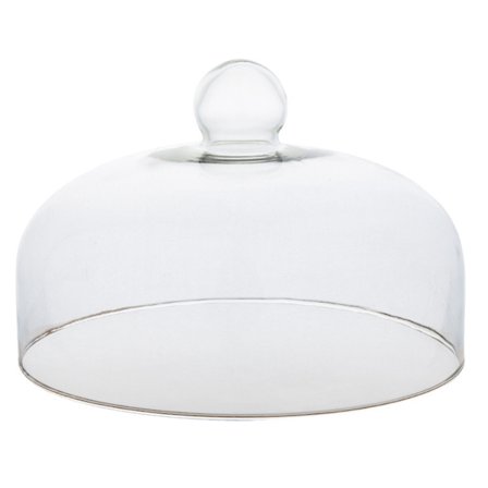 Premium Kakelokk i Glass, Høykvalitets Glassdisplay Klar Beskyttelseshette for Kaker og Bakverk, Universell Passform for Flere Retter, Holdbar Elegant