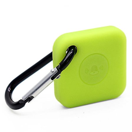 Mjukt silikonfodral till Tile Mate - Flourescerande Grön