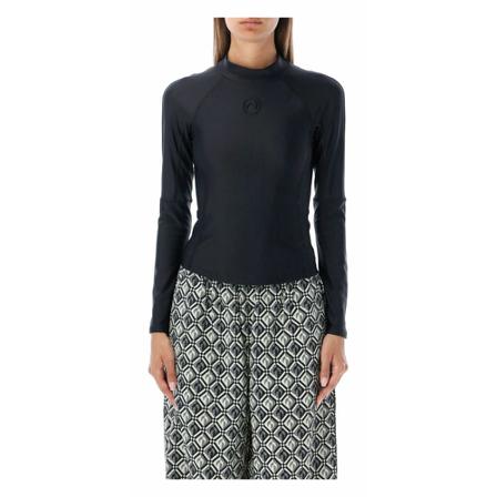 Marine Serre Topwear , Zwart , Dames , Maat: L