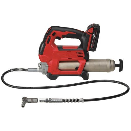 Milwaukee M18 GG-201C Smøresprøyte med batteri og lader, Maskiner