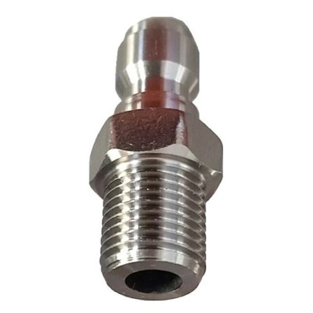 Adapter hane snabbkoppling 1/4 " tum Adapter hane snabbkoppling högtryckstvätt snöskum