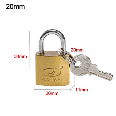 Kobber hengelås Kobberlås 20MM