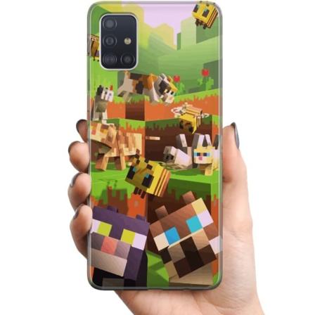 Samsung Galaxy A51 TPU Mobildeksel MineCraft