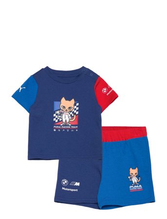 PUMA Motorsport Bmw Mms Toddler Shortsleeve Set - Blue - 86