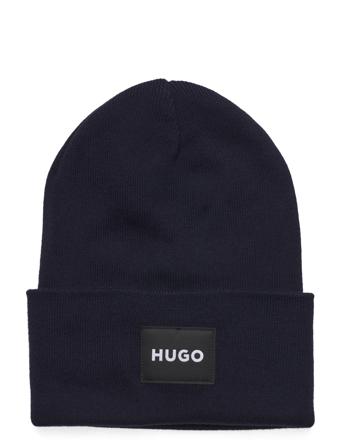 Xevon_C Designers Headwear Beanies Black HUGO