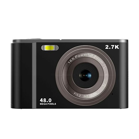 INF Digitalkamera 2.7K 48MP 1080P, 16x zoom, anti-shake, face recognition