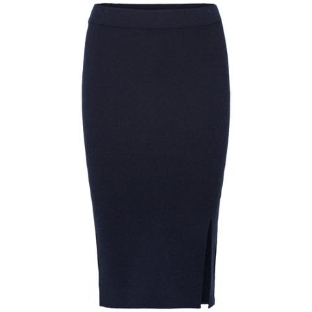 Selected Femme Midi Nederdel Knitted - Blå, Dame