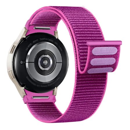 Armband för Samsung Galaxy Watch 7/6/4/classic/5 pro 44mm 40mm handled Utan Glipor Nylon sport loop correa armband Galaxy Watch 7 Armband