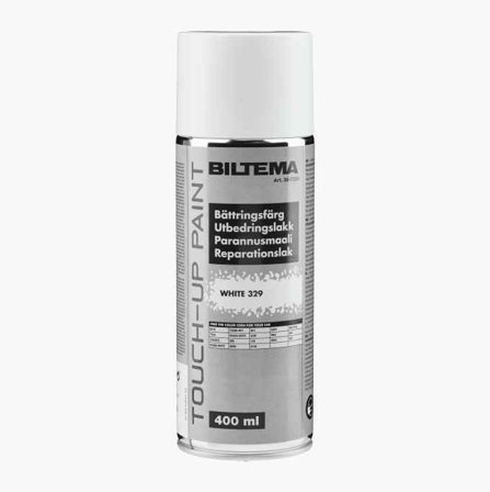 Bättringsfärg vit 400 ml - Biltema