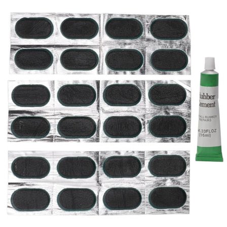 Cykel Dæk Lapningssæt Gummi Reparation Indre Dæk Rør Lap med Lim til Elcykel