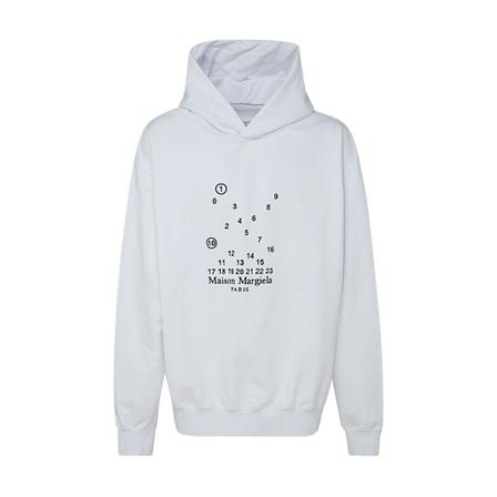 Maison Margiela, Hoodies Wit, Heren, Maat:S