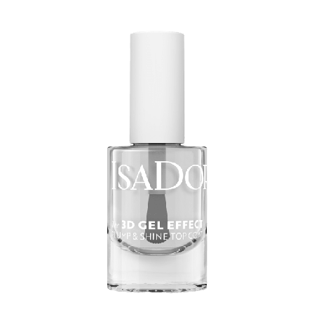 IsaDora The 3D Gel Effect Plump & Shine Top Coat Nagellack Unisex Transparant 5 ML