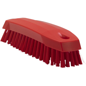 Håndbørste Medium Rød