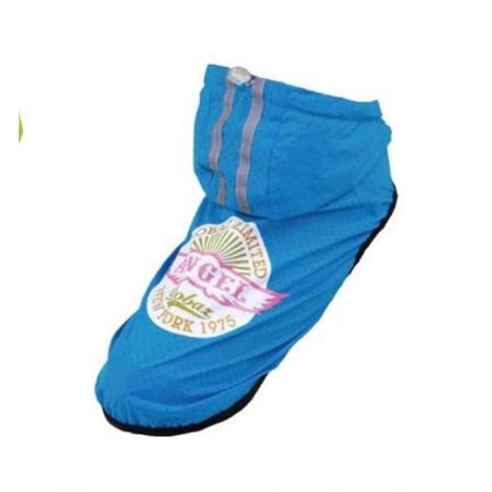 Blå luftig sport Hundjacka XS med reflex