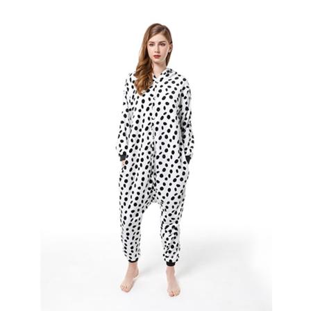Dalmatiner tecknad marina djurpyjamas för män och kvinnor Dalmatians L