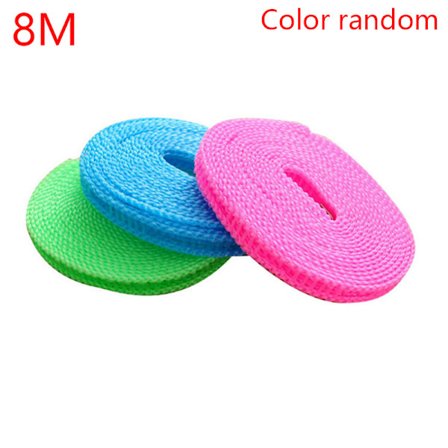 Vindtät klädstreck 3/5/10 meter Reseklädlina