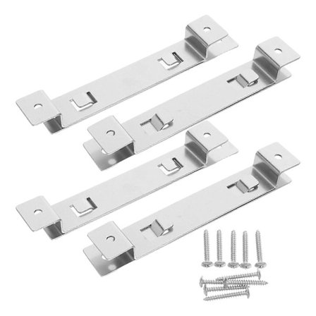 Fuglehus Vægbeslag til Montering af 4 Sæt Udendørs Armaturer