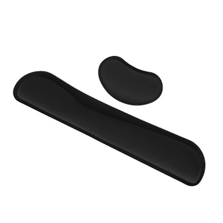 Handledsstöd Memory Foam Ergonomiskt Halkfritt Mus Tangentbord Kudde Stöd Set
