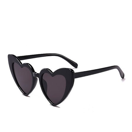 Love Heart Shaped Sunglasses For Women - Vintage Cat Eyestyle Retro Glasses