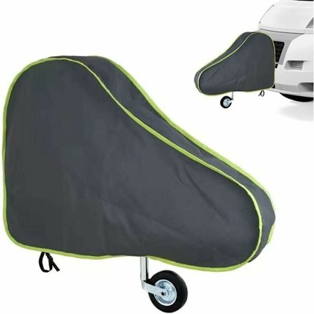 Trailer trækstangsbeskyttende cover, Universal Caravan Covers, Trækstangsbeskyttelse til campingvogn trailer trækkroghoved med reflekterende strimler