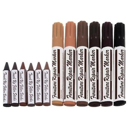 Godt tilbud til lav pris! Reparasjonspenn for møbler og paneler - 12 stk. Flerfarget - Glad