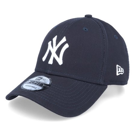New Era - MLB Bleu adjustable Casquette - New York Yankees 9FORTY Basic Navy Adjustable @ Hatstore