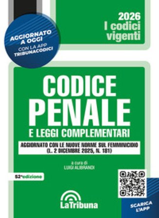 Codice penale e leggi complementari