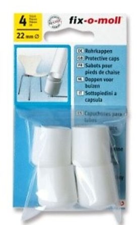 FIX-O-MOLL BESKYTTELSE TIL RØRBEN, SORT ELLER HVIT
