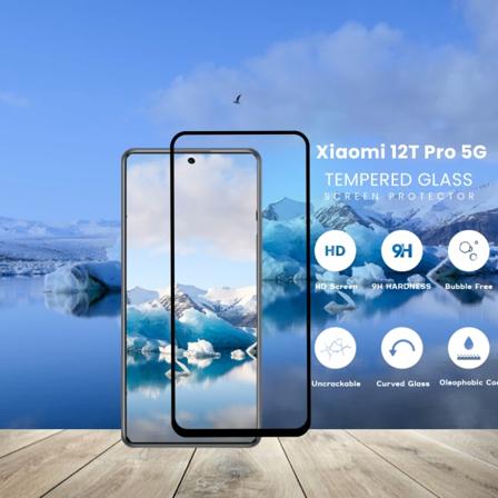 Xiaomi 12t Pro 5g - Härdat Glas 9h - Super Kvalitet 3d Skärmskydd
