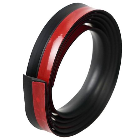 Overgangsliste til gulvtæppe til flisegulv, sort