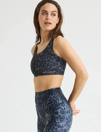 Röhnisch Essential Zip Sportsbra - Grey - M