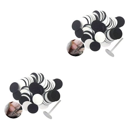 1/2/3/5 Ersättningsdynor för elektrisk fotfil Effektiv och