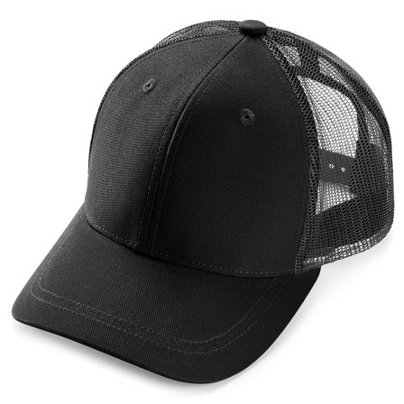 Lacuna | Gorra trucker negra para hombres - Gorras para hombre